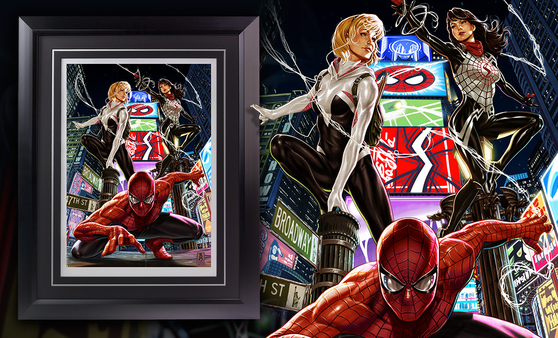 Mark Books Spider-verse Art Print