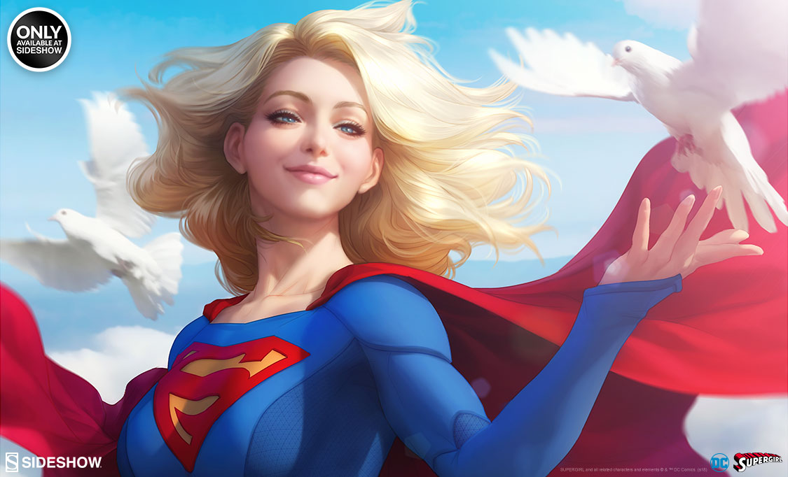 Supergirl Art Print