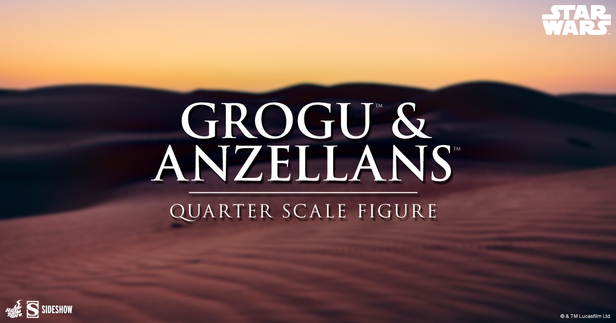 Grogu & Anzellans Quarter Scale Set