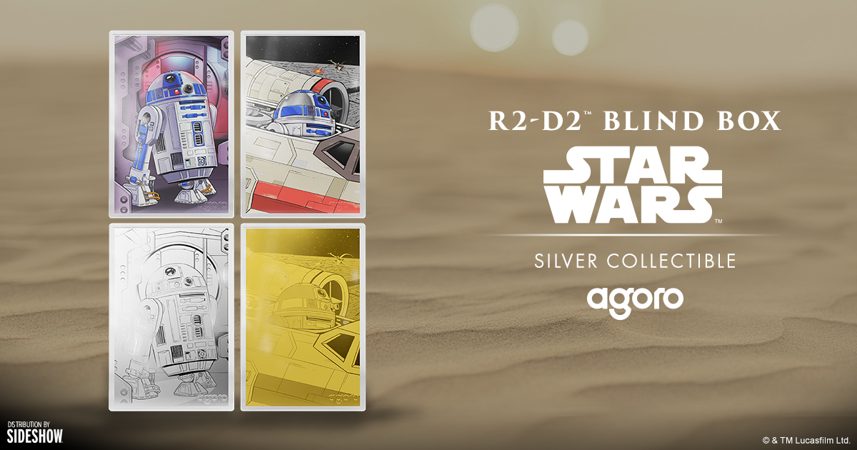 R2-D2™ Blind Box Silver Collectible