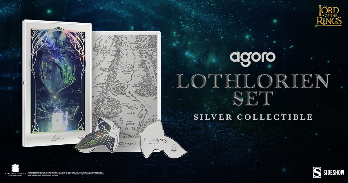 Lothlorien Set Silver Collectible
