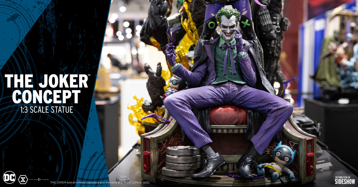 The Joker™ Concept 1:3 Scale Statue