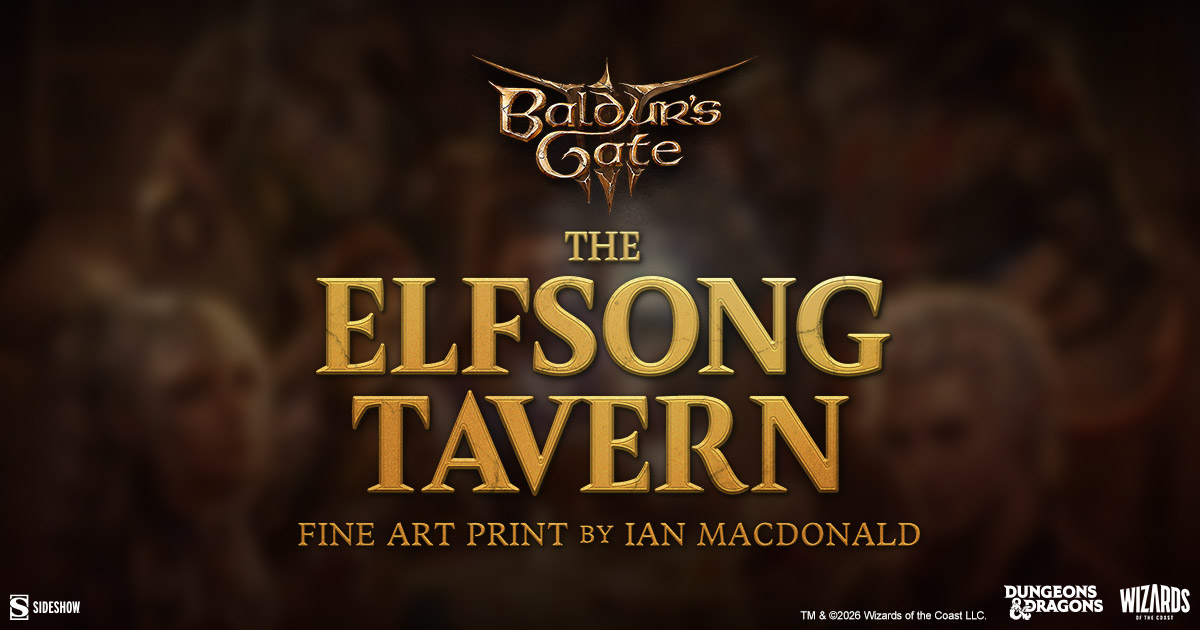 Baldur's Gate III: The Elfsong Tavern Fine Art Print