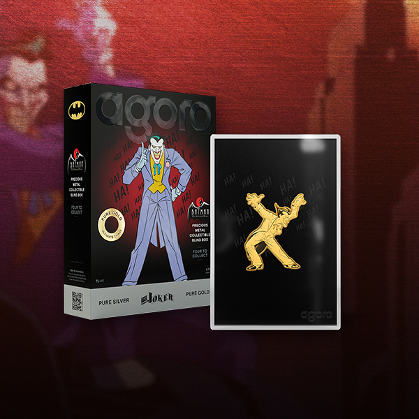 Batman: The Animated Series Joker Blind Box Silver Collectible by