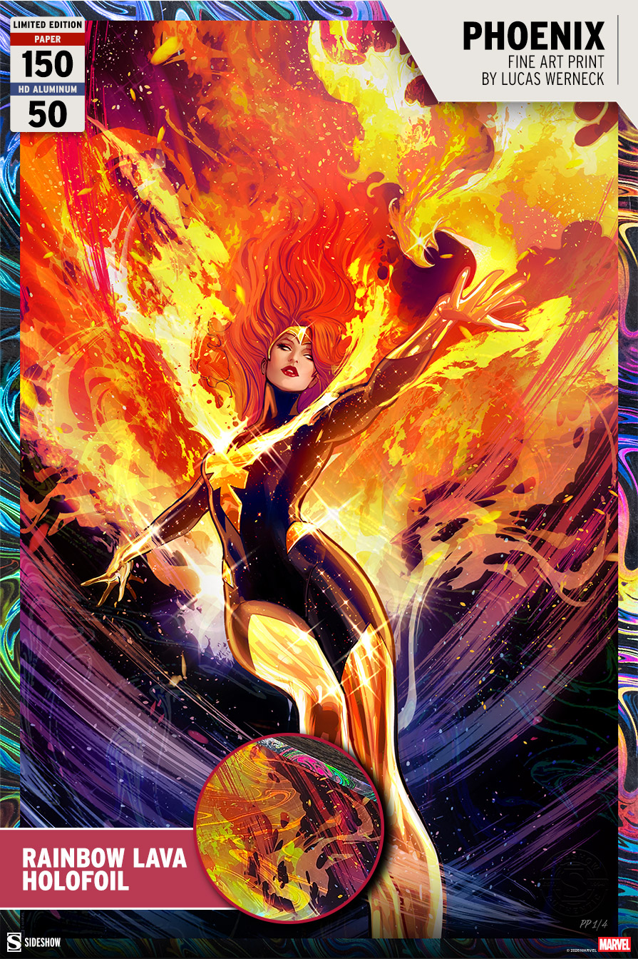 Phoenix Fine Art Print by artist Lucas Werneck | Sideshow Collectibles