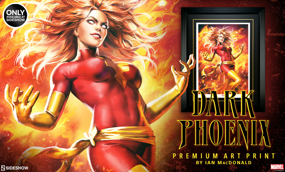 Dark Phoenix Premium Art Print