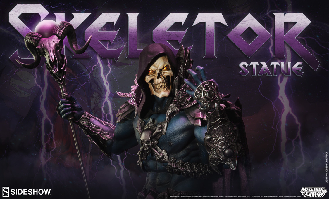 Skeletor Statue