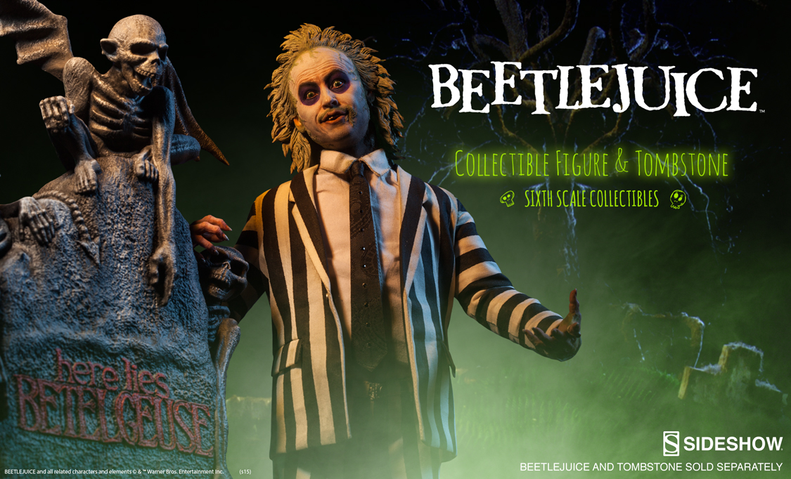 Beetlejuice Sixth Scale Figure Preview