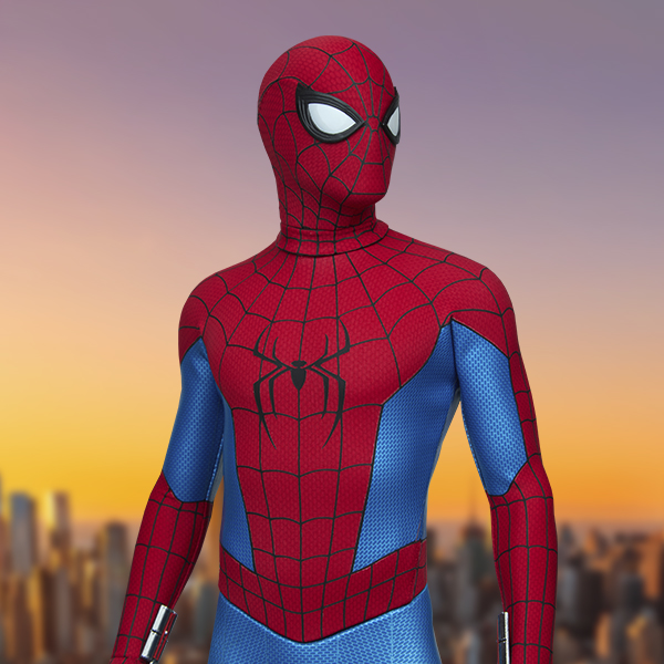 28142✨SPIDER-MAN PREMIUM FORMAT フィギュア Spider-Man Premium Format™ Figure | Sideshow Collectibles