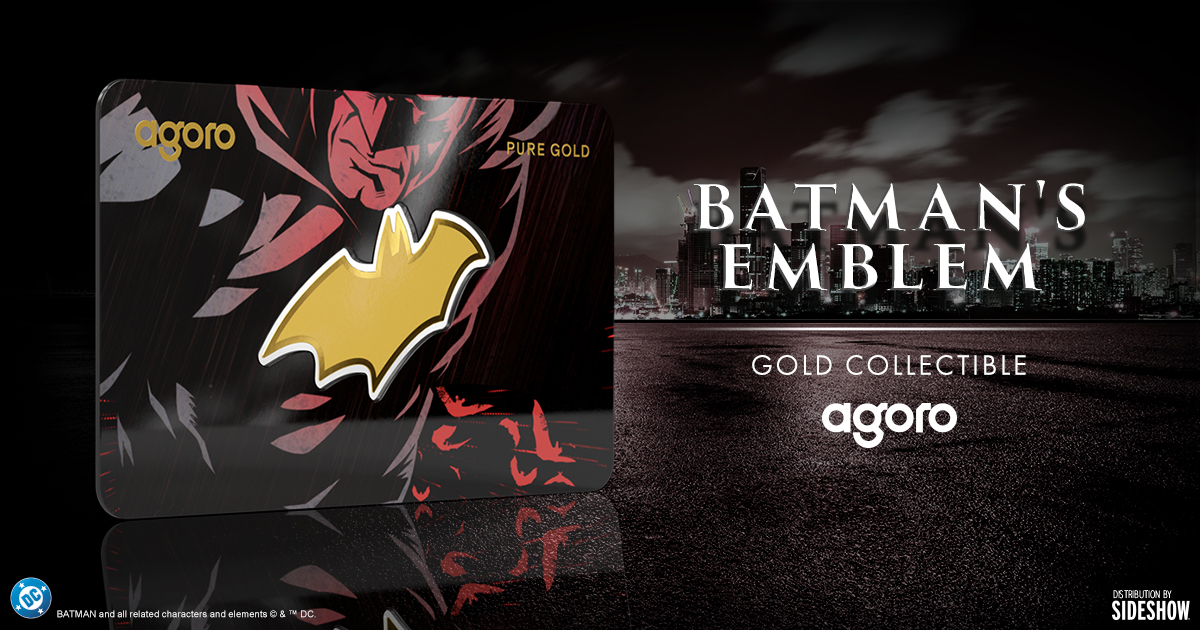 Batman's Emblem Gold Collectible