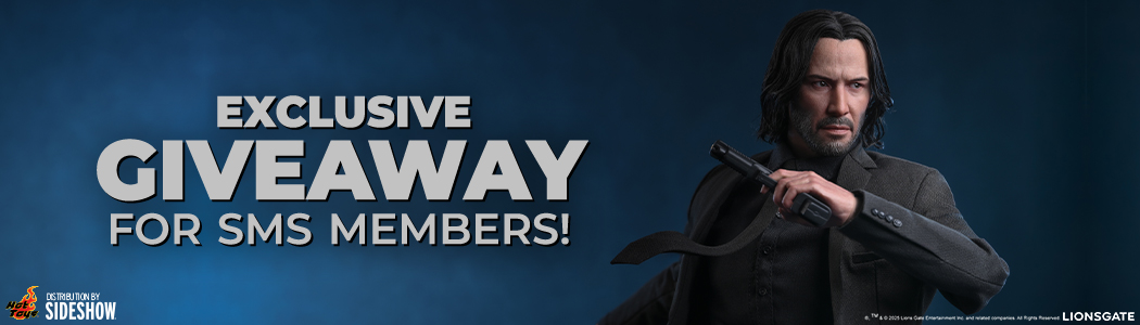 John Wick (Artisan Edition) Sixth Scale Figure giveaway only for active subscribers