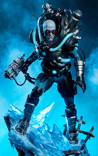 The world is cold, but so is he. Pre-order the Mr. Freeze Premium Format Figure for your Batman Rogues Gallery now.