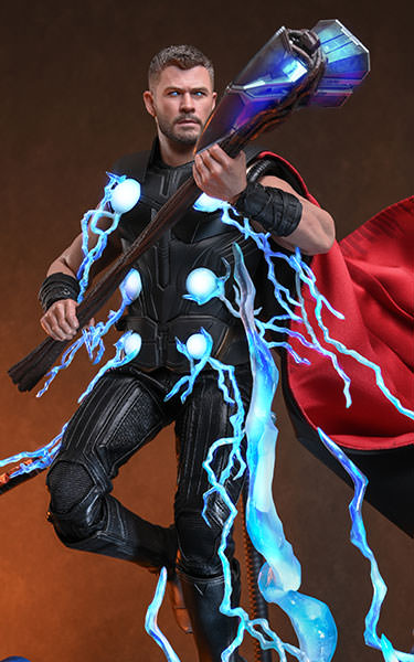Unleash the power of Asgard against Doom with the newest Thor Sixth Scale Figure by Hot Toys.